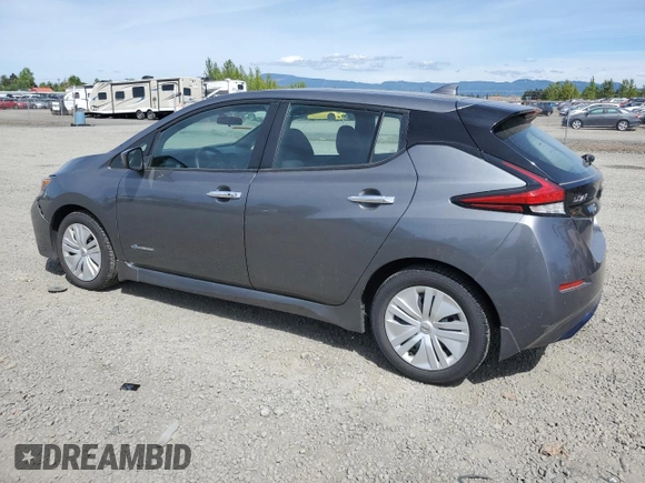 2018 Nissan LEAF SV with VIN 1N4AZ1CP7JC302433, listed as a Copart auction lot 53569885 with 77,918 mi miles and Salvage title. Bid and sale history available at DreamBid. Image 2.