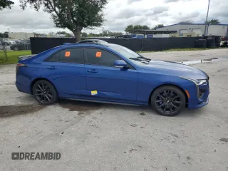 2021 Cadillac CT4 V-Series z VIN 1G6DH5RL1M0144492, wystawiony jako Copart lot #74433364 z przebiegiem Nie podano mil oraz Szkody całkowita. Historia ofert i sprzedaży dostępna na DreamBid. Obrazek 4.