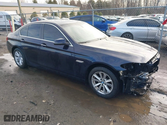 2015 BMW 5 Series 528i xDrive with VIN WBA5A7C5XFD624325, listed as a IAAI auction lot 41528322 with 111,054 mi miles and . Bid and sale history available at carsss.com. Image 1.