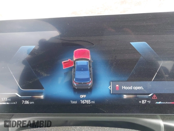 2025 BMW 3 Series 330i with VIN 3MW69CW03S8F06131, listed as a IAAI auction lot 42772628 with 16,765 mi miles and . Bid and sale history available at DreamBid. Image 7.