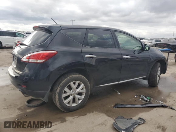 2013 Nissan Murano SV with VIN JN8AZ1MU2DW212435, listed as a Copart auction lot 85273084 with 170,020 mi miles and Salvage title. Bid and sale history available at DreamBid. Image 3.