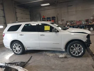 2017 Dodge Durango Citadel with VIN 1C4RDJEGXHC652853, listed as a IAAI auction lot 41631921 with 110,427 mi miles and . Bid and sale history available at carsss.com. Image 14.