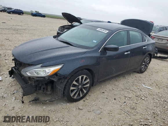 2017 Nissan Altima SV with VIN 1N4AL3AP5HC266851, listed as a Copart auction lot 49947675 with 121,633 mi miles and Salvage Title. Bid and sale history available at carsss.com. Image 1.