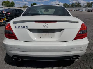 2011 Mercedes-Benz SLK 300 with VIN WDBWK5EA3BF241584, listed as a Copart auction lot 51856215 with 48,775 mi miles and Salvage title. Bid and sale history available at DreamBid. Image 6.