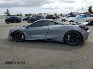 2022 McLaren 720S z VIN SBM14FCA4NW006444, wystawiony jako Copart lot #45854525 z przebiegiem Nie podano mil oraz Szkody całkowita. Historia ofert i sprzedaży dostępna na DreamBid. Obrazek 2.