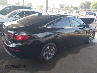 2019 Honda Insight EX with VIN 19XZE4F52KE014737, listed as a IAAI auction lot 42100837 with 35,402 mi miles and . Bid and sale history available at carsss.com. Image 4.