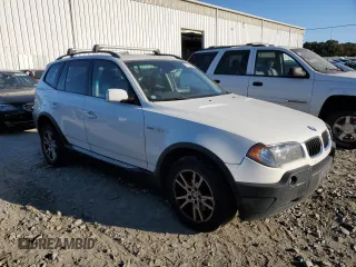 2005 BMW X3 2.5i with VIN WBXPA73415WC52398, listed as a Copart auction lot 75191574 with 204,347 mi miles and Clean Title. Bid and sale history available at carsss.com. Image 4.