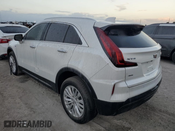 2024 Cadillac XT4 AWD Luxury with VIN 1GYFZBR49RF123947, listed as a Copart auction lot 73837404 with Not Provided miles and Non Repairable. Bid and sale history available at carsss.com. Image 2.
