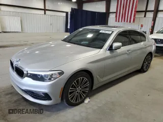 2018 BMW 5 Series 540i z VIN WBAJE5C5XJG918502, wystawiony jako Copart lot #44766125 z przebiegiem 41 805 mil mil oraz Szkoda całkowita • Salvage title. Historia ofert i sprzedaży dostępna na DreamBid. Obrazek 1.