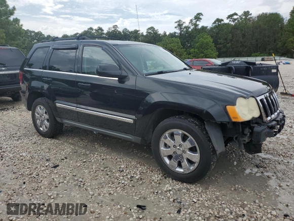 2008 Jeep Grand Cherokee Limited with VIN 1J8HR58N78C196317, listed as a Copart auction lot 64626704 with 309,358 mi miles and Salvage Title. Bid and sale history available at carsss.com. Image 4.