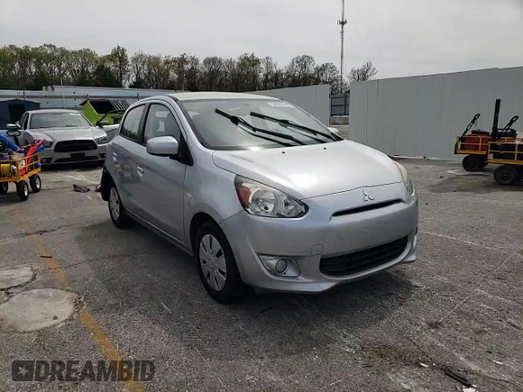 2015 Mitsubishi Mirage DE z VIN ML32A3HJ2FH032384, wystawiony jako Copart lot #54233015 z przebiegiem 87 927 mil mil oraz Szkoda całkowita • Salvage title. Historia ofert i sprzedaży dostępna na DreamBid. Obrazek 15.