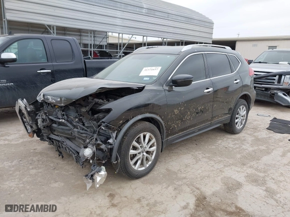 2017 Nissan Rogue S with VIN KNMAT2MT5HP612354, listed as a IAAI auction lot 41371657 with 100,077 mi miles. Bid and sale history available at carsss.com. Image 17.