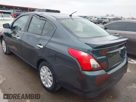 2016 Nissan Versa S Plus with VIN 3N1CN7AP0GL870348, listed as a IAAI auction lot 41995104 with 134,054 mi miles. Bid and sale history available at carsss.com. Image 3.