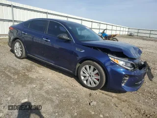 2016 Kia Optima SXL Turbo with VIN 5XXGV4L22GG015614, listed as a Copart auction lot 51237865 with 133,929 mi miles and Salvage Title. Bid and sale history available at carsss.com. Image 4.