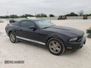 2012 Ford Mustang V6 Premium with VIN 1ZVBP8AM9C5272295, listed as a Copart auction lot 52722335 with 152,716 mi miles and Salvage Title. Bid and sale history available at carsss.com. Image 4.