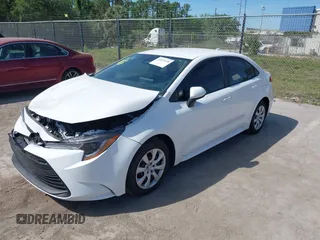 2024 Toyota Corolla LE with VIN 5YFB4MDE3RP192589, listed as a IAAI auction lot 41875478 with 7,011 mi miles. Bid and sale history available at carsss.com. Image 17.