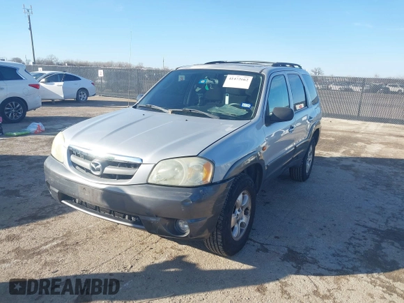 2003 Mazda Tribute LX with VIN 4F2YZ04183KM44733, listed as a IAAI auction lot 41472662 with 246,522 mi miles and . Bid and sale history available at DreamBid. Image 17.