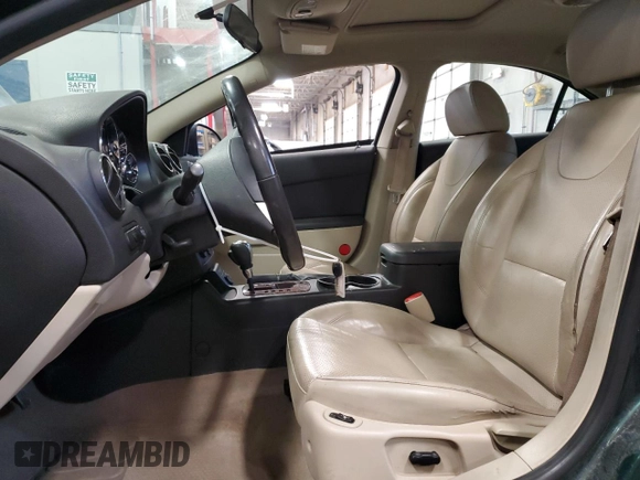 2007 Pontiac G6 GT with VIN 1G2ZH58N274233091, listed as a Copart auction lot 48046915 with 145,954 mi miles and Salvage Title. Bid and sale history available at DreamBid. Image 7.