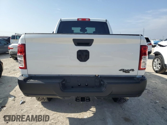 2024 Ram 2500 Tradesman with VIN 3C6TR5CJ9RG349436, listed as a Copart auction lot 42977485 with 3,662 mi miles and Salvage Title. Bid and sale history available at carsss.com. Image 6.