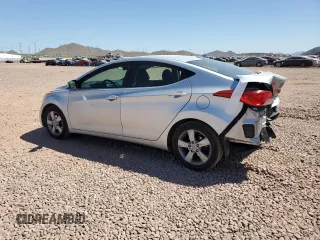 2013 Hyundai Elantra Limited with VIN 5NPDH4AE6DH225043, listed as a Copart auction lot 52006435 with 127,169 mi miles and Salvage Title. Bid and sale history available at DreamBid. Image 2.