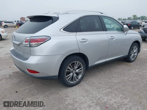 2014 Lexus RX 350 with VIN 2T2ZK1BA6EC140219, listed as a IAAI auction lot 42324458 with 105,465 mi miles and . Bid and sale history available at DreamBid. Image 4.