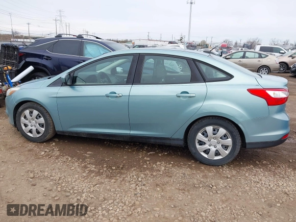 2012 Ford Focus SE with VIN 1FAHP3F24CL336350, listed as a IAAI auction lot 41882948 with 153,238 mi miles. Bid and sale history available at carsss.com. Image 14.