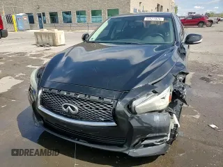 2014 Infiniti Q50 Sport with VIN JN1BV7AR2EM700296, listed as a Copart auction lot 55527025 with 142,878 mi miles and Salvage title. Bid and sale history available at DreamBid. Image 13.