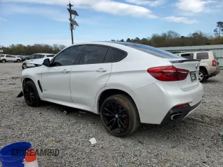 2019 BMW X6 xDrive35i with VIN 5UXKU2C5XK0Z63666, listed as a Copart auction lot 44423703 with 50,800 mi miles. Bid and sale history available at carsss.com. Image 2.