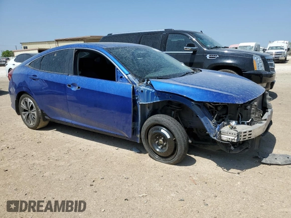 2018 Honda Civic EX-L z VIN JHMFC1F72JX043080, wystawiony jako Copart lot #50036245 z przebiegiem 140 464 mil mil oraz Szkoda całkowita • Salvage title. Historia ofert i sprzedaży dostępna na DreamBid. Obrazek 4.