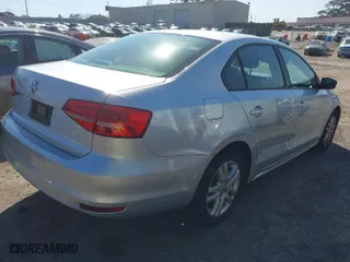2015 Volkswagen Jetta Sedan 2.0L S w/Technology with VIN 3VW2K7AJ6FM215632, listed as a IAAI auction lot 41795941 with 166,445 mi miles. Bid and sale history available at carsss.com. Image 4.