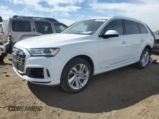 2023 Audi Q7 Premium Plus with VIN WA1LXBF74PD007183, listed as a Copart auction lot 47581045 with 10,786 mi miles and Salvage Title. Bid and sale history available at carsss.com. Image 1.