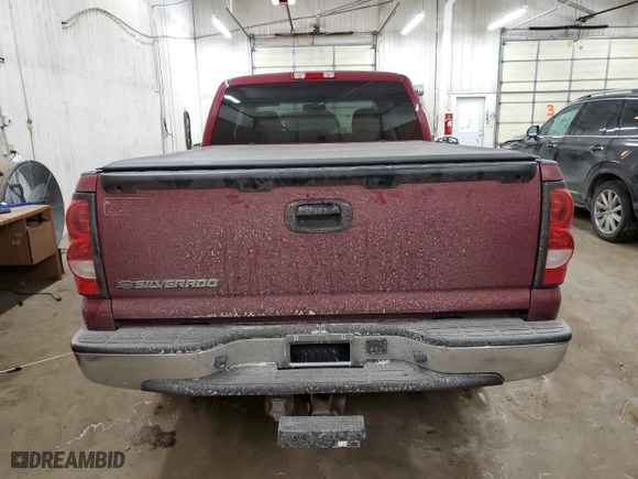 2006 Chevrolet Silverado 1500 LT3 with VIN 2GCEK19BX61112814, listed as a Copart auction lot 42265725 with 276,213 mi miles and Salvage Title. Bid and sale history available at carsss.com. Image 6.