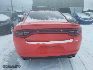 2016 Dodge Charger SXT with VIN 2C3CDXJG0GH328518, listed as a Copart auction lot 42909495 with 0 mi miles and Non Repairable. Bid and sale history available at carsss.com. Image 6.