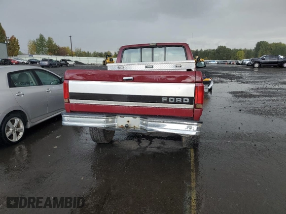 1993 Ford F-150 with VIN 1FTEF14N9PLA20319, listed as a Copart auction lot 76608774 with Not Provided miles and Salvage Title. Bid and sale history available at DreamBid. Image 6.