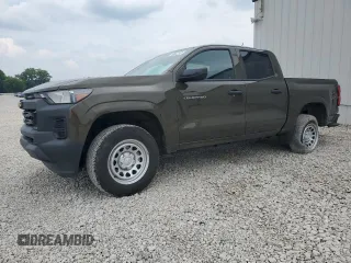 2024 Chevrolet Colorado 2WD Work Truck with VIN 1GCGSBEC1R1231469, listed as a Copart auction lot 61129055 with 14,210 mi miles and Clean title. Bid and sale history available at DreamBid. Image 1.