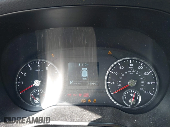 2020 Kia Telluride S with VIN 5XYP64HC9LG006929, listed as a IAAI auction lot 41829776 with 76,020 mi miles and . Bid and sale history available at DreamBid. Image 7.
