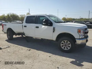 2021 Ford F-350 XL with VIN 1FT8W3B6XMEE13167, listed as a Copart auction lot 75465194 with 103,368 mi miles and Salvage Title. Bid and sale history available at DreamBid. Image 4.