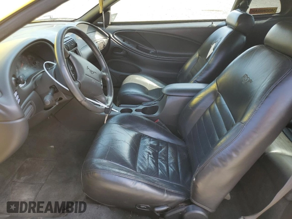 2002 Ford Mustang GT Deluxe with VIN 1FAFP42X72F136641, listed as a Copart auction lot 59294015 with 189,350 mi miles and Salvage title. Bid and sale history available at DreamBid. Image 7.