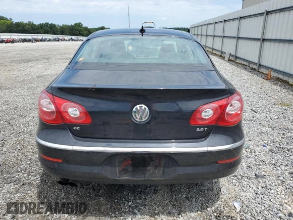 2012 Volkswagen CC Sport PZEV with VIN WVWMP7AN8CE506148, listed as a Copart auction lot 65390324 with 110,756 mi miles and Salvage Title. Bid and sale history available at carsss.com. Image 6.
