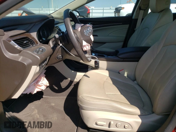 2017 Buick LaCrosse Premium with VIN 1G4ZS5SS1HU142032, listed as a Copart auction lot 69281554 with 17,820 mi miles and Clean Title. Bid and sale history available at carsss.com. Image 7.