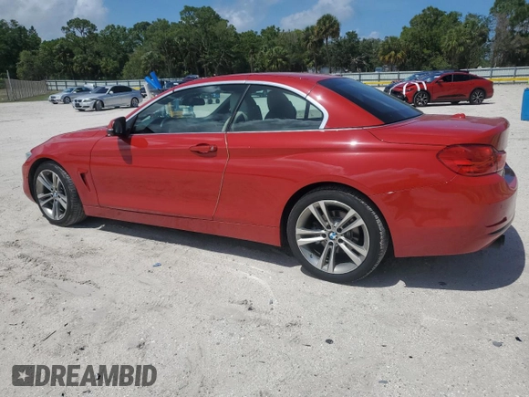2017 BMW 4 Series 430i z VIN WBA4U7C31H5H20362, wystawiony jako Copart lot #51613525 z przebiegiem 23 199 mil mil oraz Szkoda całkowita • Salvage title. Historia ofert i sprzedaży dostępna na DreamBid. Obrazek 2.