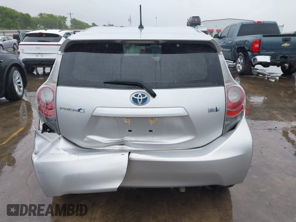 2012 Toyota Prius One with VIN JTDKDTB34C1511523, listed as a IAAI auction lot 41902739 with 68,698 mi miles. Bid and sale history available at carsss.com. Image 17.