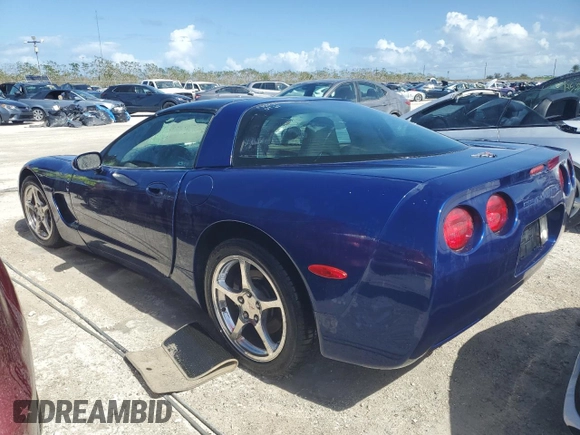 2004 Chevrolet Corvette with VIN 1G1YY22G445103084, listed as a Copart auction lot 76530724 with 0 mi miles and Non Repairable. Bid and sale history available at carsss.com. Image 2.