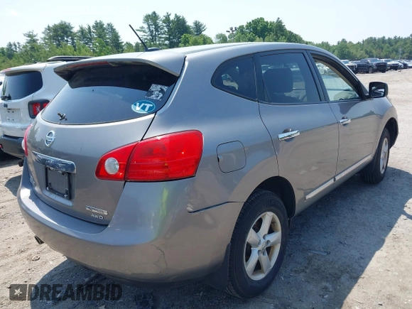 2012 Nissan Rogue S with VIN JN8AS5MV3CW702563, listed as a IAAI auction lot 42471296 with 158,590 mi miles and . Bid and sale history available at DreamBid. Image 4.
