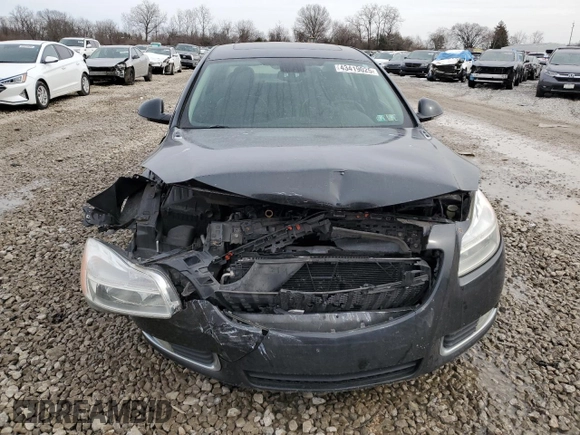 2012 Buick Regal Turbo Premium 1 with VIN 2G4GS5EV4C9213498, listed as a Copart auction lot 43419025 with Not Provided miles and Salvage Title. Bid and sale history available at DreamBid. Image 5.