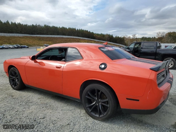 2016 Dodge Challenger SXT Plus with VIN 2C3CDZAG5GH337727, listed as a Copart auction lot 77397604 with 0 mi miles and Salvage Title. Bid and sale history available at carsss.com. Image 2.