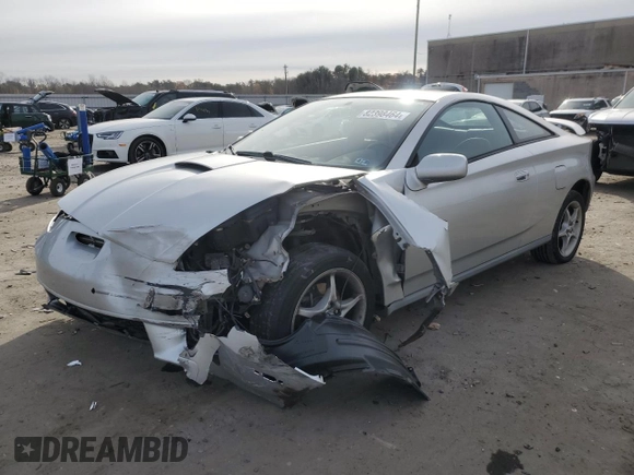 2002 Toyota Celica GTS with VIN JTDDY38T020053889, listed as a Copart auction lot 82398464 with 103,658 mi miles and Salvage Title. Bid and sale history available at carsss.com. Image 1.