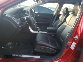 2020 Acura TLX with VIN 19UUB1F32LA015781, listed as a Copart auction lot 80426414 with 39,165 mi miles and Salvage Title. Bid and sale history available at carsss.com. Image 7.
