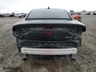 2022 Dodge Charger SRT Hellcat Widebody with VIN 2C3CDXL91NH121860, listed as a Copart auction lot 81974614 with 8,530 mi miles and Salvage Title. Bid and sale history available at carsss.com. Image 6.