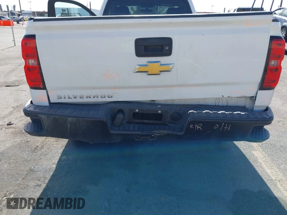 2016 Chevrolet Silverado 1500 Work Truck with VIN 1GCNCNEH8GZ197305, listed as a IAAI auction lot 41681614 with 184,994 mi miles. Bid and sale history available at carsss.com. Image 6.